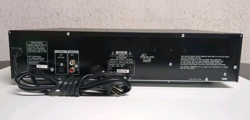 SONY CDP-CE500 5-Disc CD Player Exchange System USB Recorder + OEM Remote Tested - Picture 8 of 16