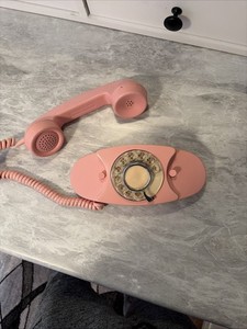 Vintage Pink Rotary Princess Telephone-Stromberg Carlson- Nice Shape 1960s