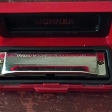 HOHNER Special 20 Diatonic Harmonica Key of C Chrome Finish with Case  Sheet