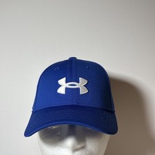 Under Armour Blue w/ Logo FlexFit Hat Youth