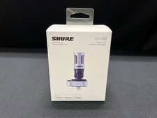 Shure MV88 Condenser Microphone Mic For Iphone or iPad Lightning Connector - NEW
