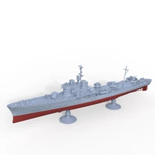 SSC621S 1:1250 Model Kit Italy Ciclone Class Ghibli Torpedoboat Full Hull