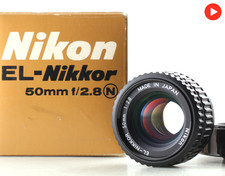  Near MINT in Box Case Nikon EL-NIKKOR 50mm F2.8 N Enlarging Lens From JAPAN