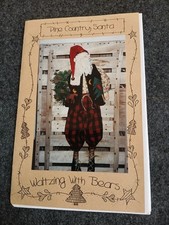 PINE COUNTRY SANTA 30" Doll Pattern by Waltzing with Bears 1997 UNCUT VTG USA