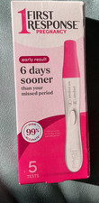 First Response Early Result Pregnancy Test, 5 count box Expires 5/2027
