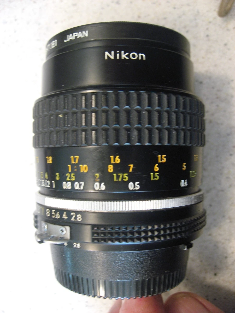 Nikon Micro NIKKOR f/2.8 Camera Lenses 55mm Focal for sale | eBay