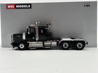 WSI 34-2005 1:50 Black Western Star 4964SX-1 Heavy Tractor w/Ballast Box