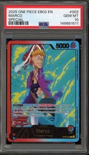 One Piece CCG Marco EB02 Special OP08-002 PSA 10 Gem Mint