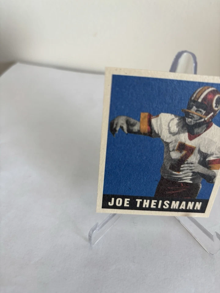 1997 Leaf Reproduction #17 Joe Theismann HOF SP /1948 Washington Redskins EX+ - Image 3 of 4