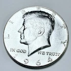 1964 KENNEDY HALF DOLLAR BU/ UNCIRCULATED 90% SILVER MINT STATE PLUS #5963