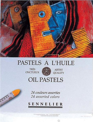 Sennelier Künstler Profi Qualität Öl Pastell Box Set - 24 verschiedene Farben