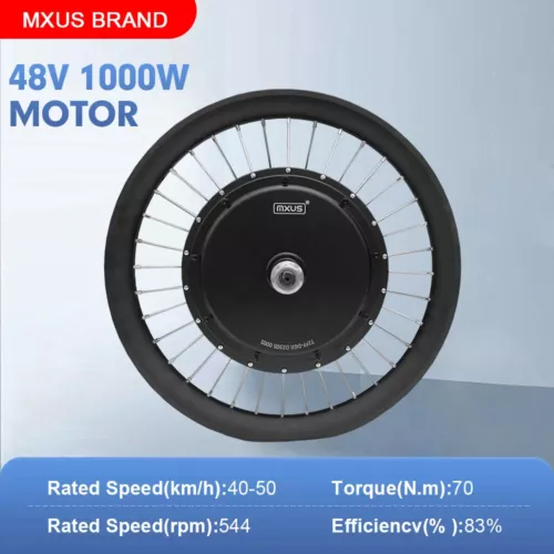 Ebike Conversion Kit 72V 1000W 3000W MTB 3.0 Tyre Brushless Front Rear Hub Motor - Picture 8 of 37