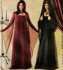 3372 McCall's Medieval History Costume uncut sewing Pattern 14 16 18 20 vintage