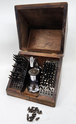 C&E Marshall Watchmakers Vintage Staking Set Jeweling Set
