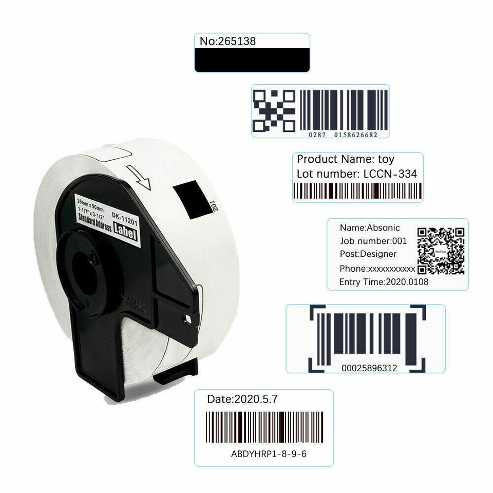 Shipping Address Labels For Brother DK 2205 DK 1241 DK 2243 For QL 500 shipping-address-labels-for-brother-dk-2205-dk-1241-dk-2243-for-ql-500