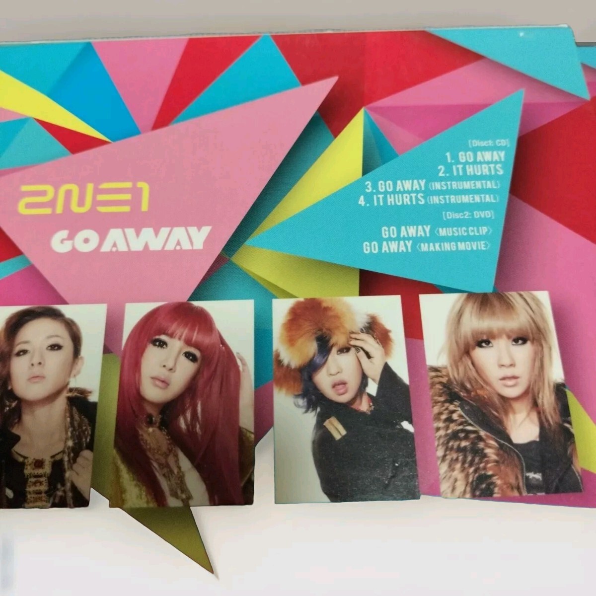2NE1★CD【NOLZA】２枚＆【GO AWAY】２枚★BOM★CL 2NE1☆CD【NOLZA】2枚＆【GO AWAY】2枚☆BOM☆CL K-