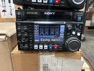 Sony PDWHD1500 XD Cam HD Recorder Needs Battery Replacement G2U