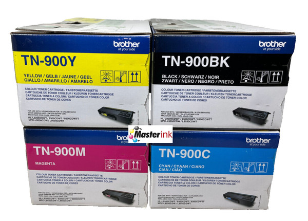 Brother TN-900 4 Original Toner Schwarz Cyan Magenta Gelb FüR HL-L9200CDWT-image