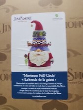 Jim Shore Heartwood Creek 'Merriment Full Circle' Gnome with Sleigh Hat 6012955