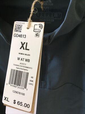 adidas women's Activated Tech Crop Windbreaker Jacket Sz XL | eBay