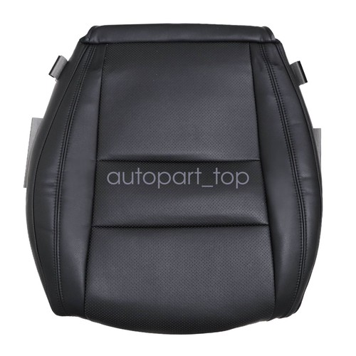 For 2011-2018 Dodge Durango Driver & Passenger Bottom Leather Seat Cover Black - Picture 9 of 18