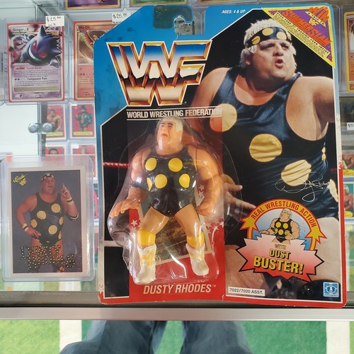 1991 Hasbro WWF Carded Action Figure DUSTY RHODES ...