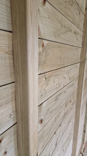 TIMBER SUMMER HOUSE PRESSURE TREATED OUTDOOR HOT TUB BUILDING GARDEN OFFICE BAR - Picture 8 of 11