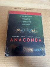 Anaconda (1997) Reg A US Blu Ray Steelbook NEW & SEALED Jennifer Lopez Ice Cube