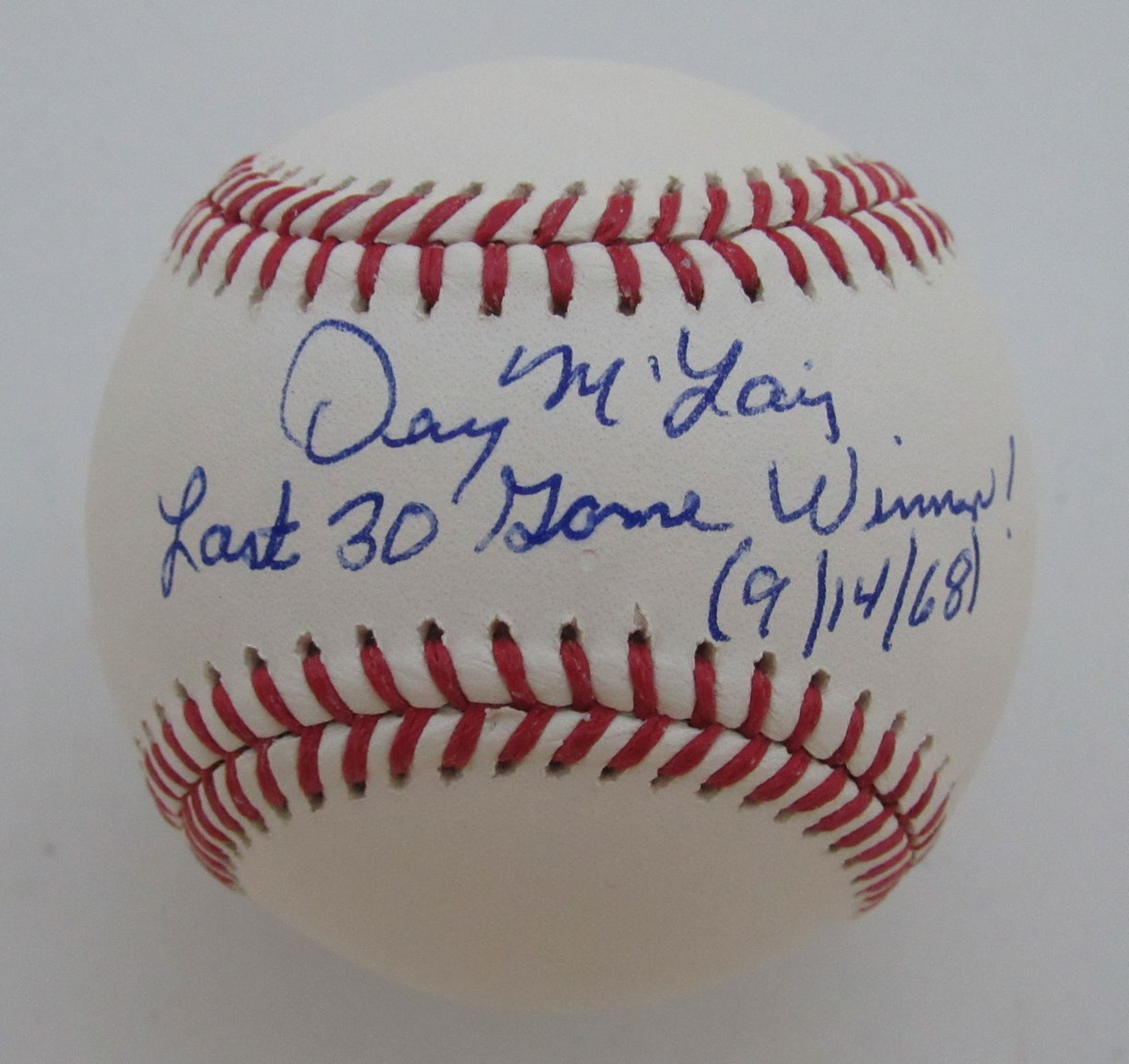 Denny McLain Autographed Memorabilia | Signed Photo, Jersey