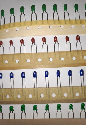 Tantal Kondensator Sortiment 40 Stück 4 Werte SET 1uF 4,7uF 10uF 22uF Capacitor - Bild 1 von 3