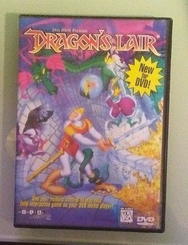 Don Bluth Presents Dragon's Lair (PC, 2001) – Boîte + Disque – Digital Leisure