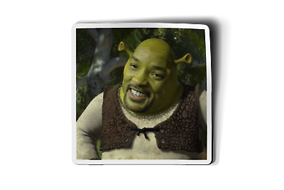 Shrek Meme Funny Vinyl Sticker - 5 Pack