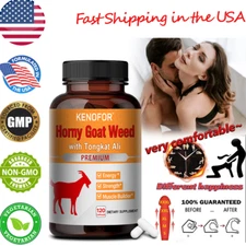 Organic keratin goat weed 7000 mg - 120 Capsule, muscle growth, testosteron