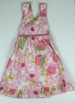 Baby Girl Sweet Potatoes Sundress Dress Pink Floral 2T Ruffle New Sleeveless