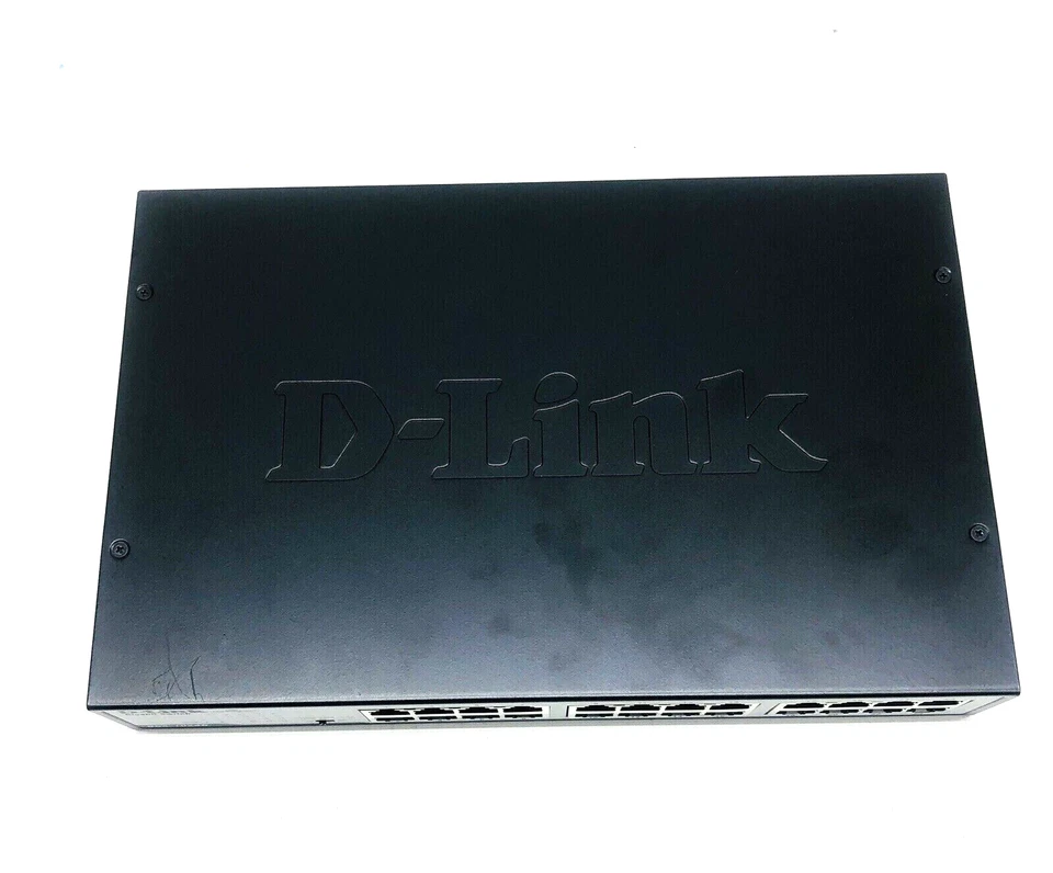 D-Link DGS-1024D 24-Port Gigabit Unmanaged Metal Desktop/Rackmount Switch GOOD - Image 4 of 4