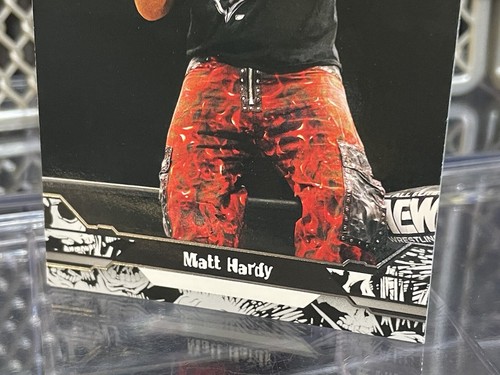 2023 Upper Deck AEW Matt Hardy Boyz Wrestling Card #28 WWE AAA NXT TNA Broken - Picture 5 of 6