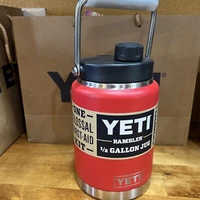 Yeti Rambler Half Gallon Jug Vacuum Insulated yeti half gallon rambler jug Rescue Red