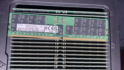 Samsung DDR5 4800 64GB ① SAMSUNG 64GB DDR5 4800 2Rx4 PC5-4800B-RB0 M329R8GA0BB0-CQK Server