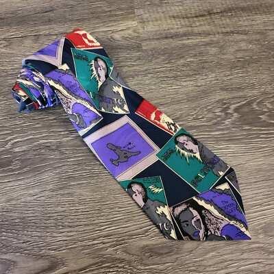 Jazz Tie Calypso Belafounte RaRe Batch Of Satch Armstrong, Twist Pop Vintage
