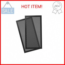 MoKo 120 x 240mm Dust Filter for Computer Cooler Fan, 2 Pack Magnetic Frame PC