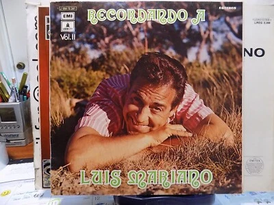 LUIS MARIANO Recordando a Luis Mariano EMI/ODEON VOL.II - Photo 1/2