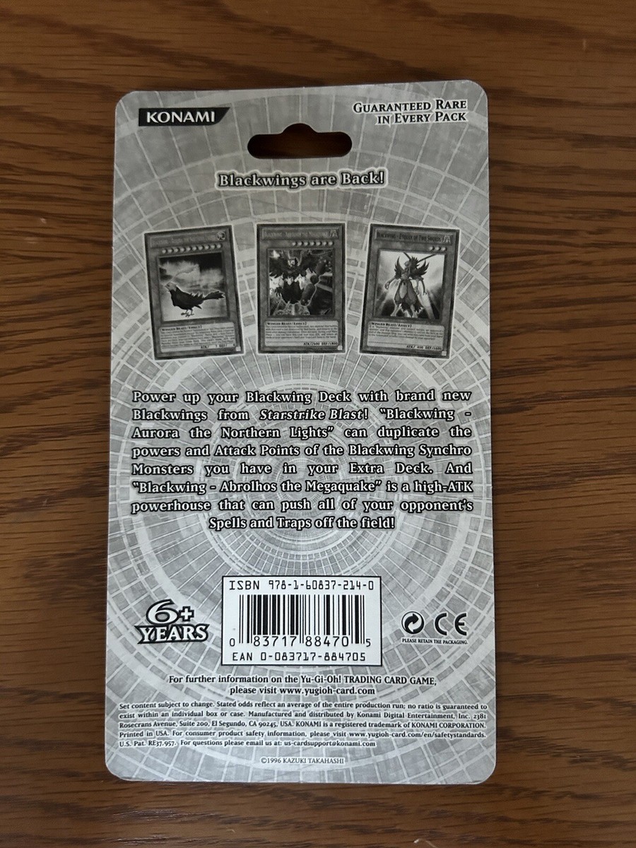 Yugioh Starstrike Blast Blister Pack 1st Edition Sealed | eBay