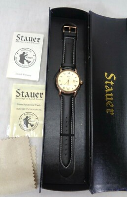 Stauer Buttonwood 42mm High Polished Rose Gold fused  display picture 3