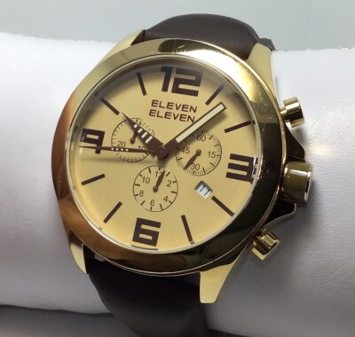 ELEVEN ELEVEN Men s Swiss Chronograph Watch - Limited Edition
