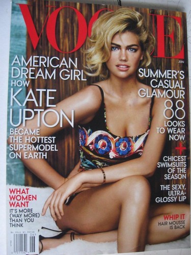 2012 & 2013 VOGUE MAGAZINE - PERRY, ROONEY, CARY, KATE,JESSICA, TOBEY - Picture 5 of 8
