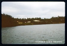 Kodak 35mm Film Slide 1966 Houses Along The Wailua River Tour Kauai Hawaii #472