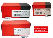 Hilti 100 St&uuml;ck Gewindebolzen f&uuml;r Stahl M6 und M8 Gewinde je nach Auswahl