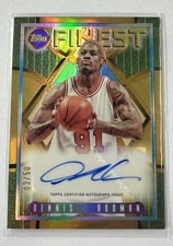 Dennis Rodman [Orange Refractor] #10 Prices | 2021 Topps Finest