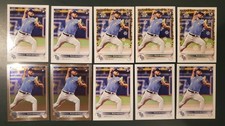 TOMMY ROMERO - LOT OF (10) ROOKIE CARDS - Topps 2022 Rays