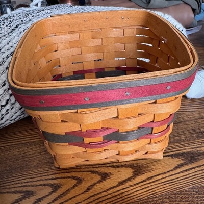 1998 Longaberger Fathers Day Finders Keepers Remote Caddy Basket 12777 Vintage